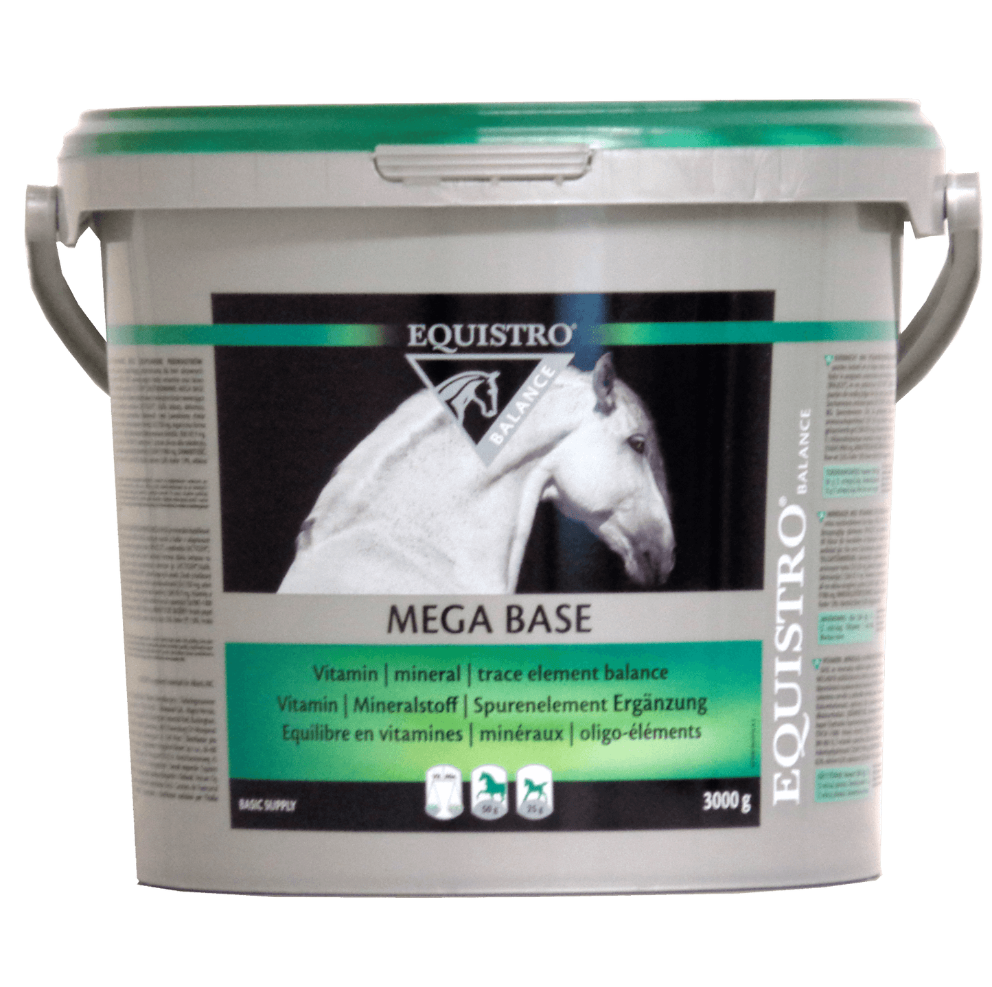Mega Base - Equistro - Darreichungsform:Pulver, Ergänzungsfuttermittel:Vitamine & Mineralien, Hersteller:Equisto, Tierart:Pferd - Marigin AG Onlineshop für Tierbedarf