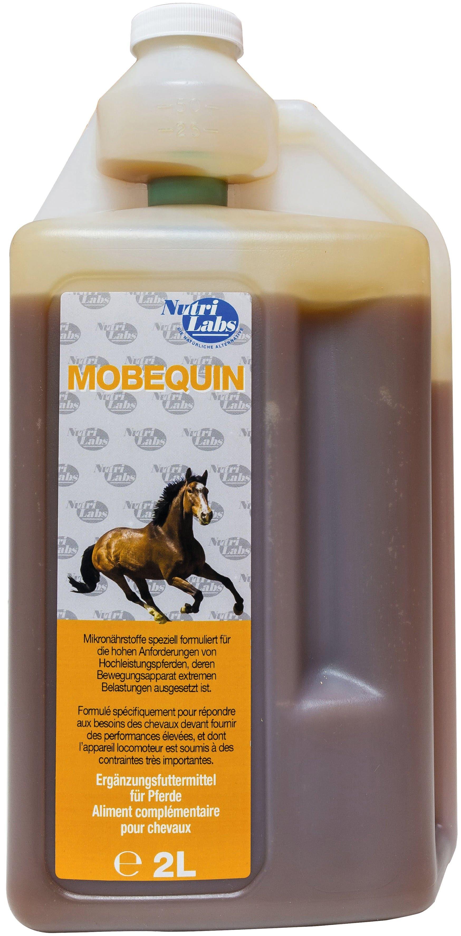 Mobequin - Nutrilabs - Darreichungsform:Flüssigkeit, Ergänzungsfuttermittel:Gelenke, Hersteller:Nutrilabs, Tierart:Pferd - Marigin AG Onlineshop für Tierbedarf