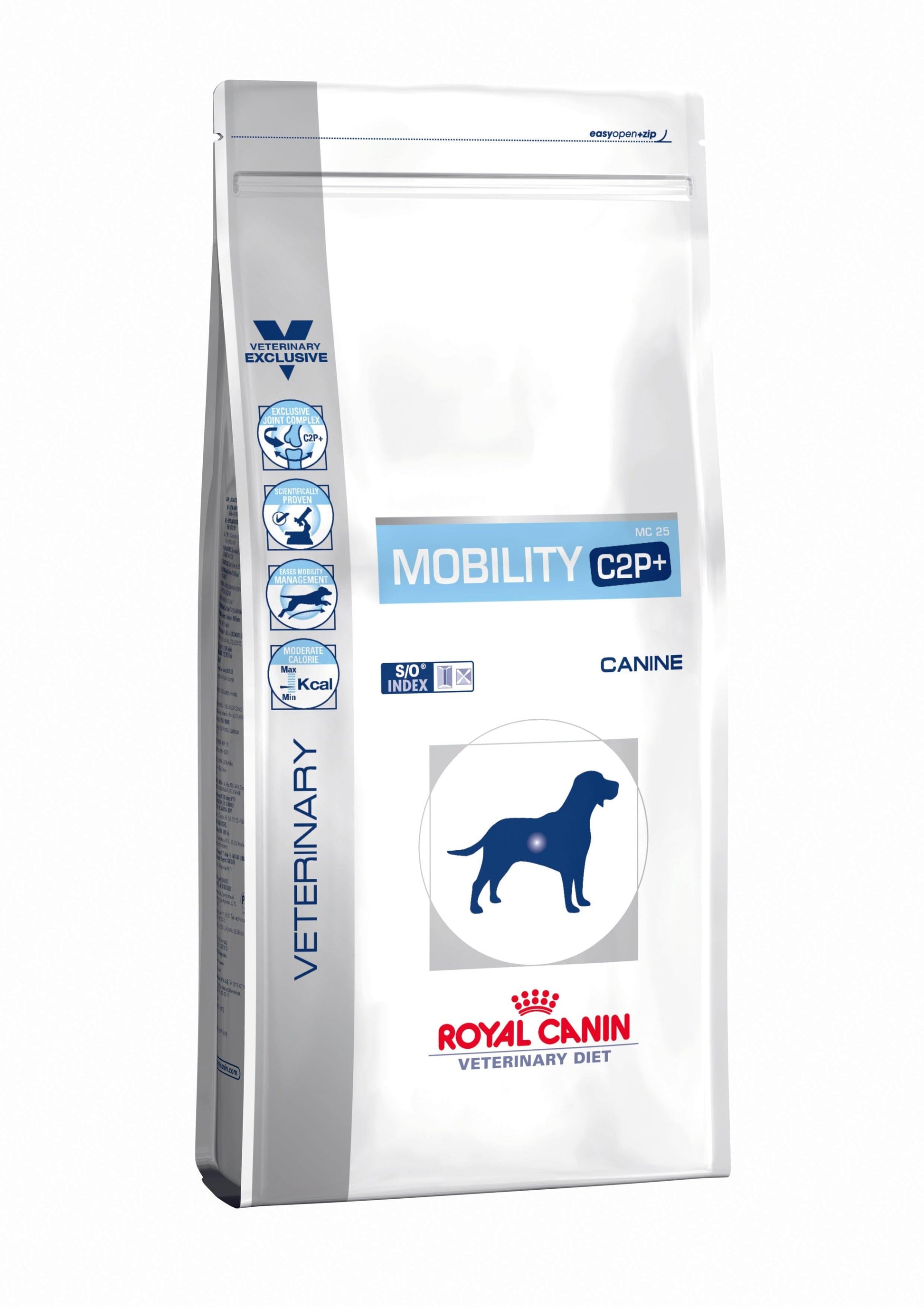 Mobility C2P+ Dog - Royal Canin Veterinary Diet - Alter:Adult, Alter:Senior, Erkrankung:Gelenkprobleme, Futterart:Trocken, Geschmack:Huhn, Hersteller:Royal Canin Veterinary Diet, Tierart:Hund - Marigin AG Onlineshop für Tierbedarf