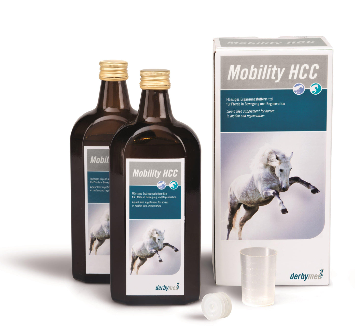 Mobility HCC - Derbymed - Darreichungsform:Flüssigkeit, Ergänzungsfuttermittel:Gelenke, Tierart:Pferd - Marigin AG Onlineshop für Tierbedarf