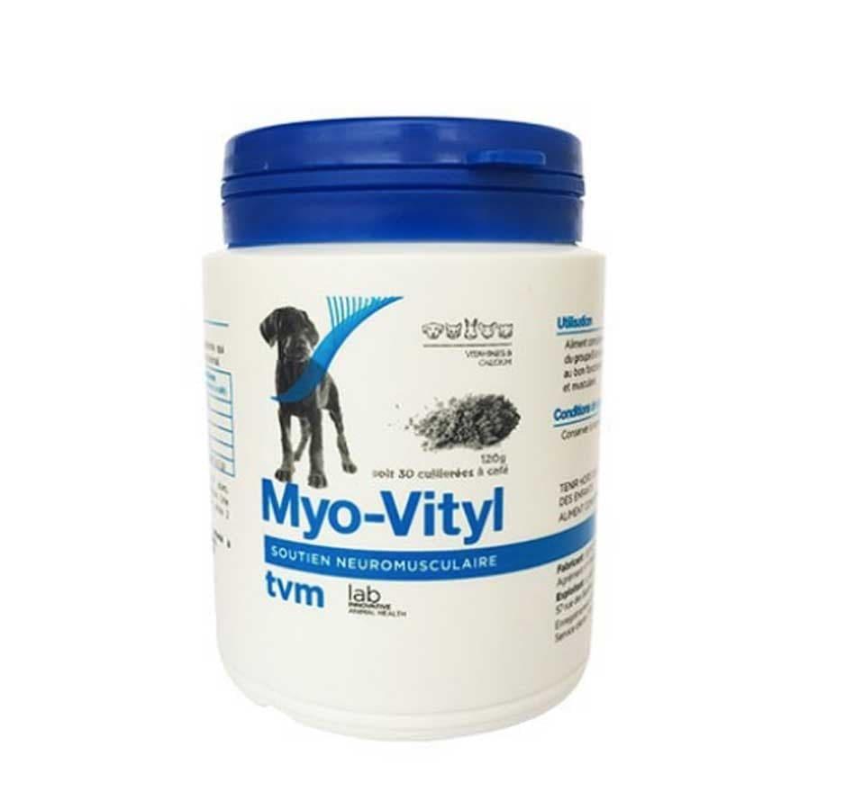Myo-Vityl - tvm lab - Alter:Adult, Alter:Senior, Darreichungsform:Pulver, Ergänzungsfuttermittel:Muskulatur, Tierart:Hund, Tierart:Katze - Marigin AG Onlineshop für Tierbedarf