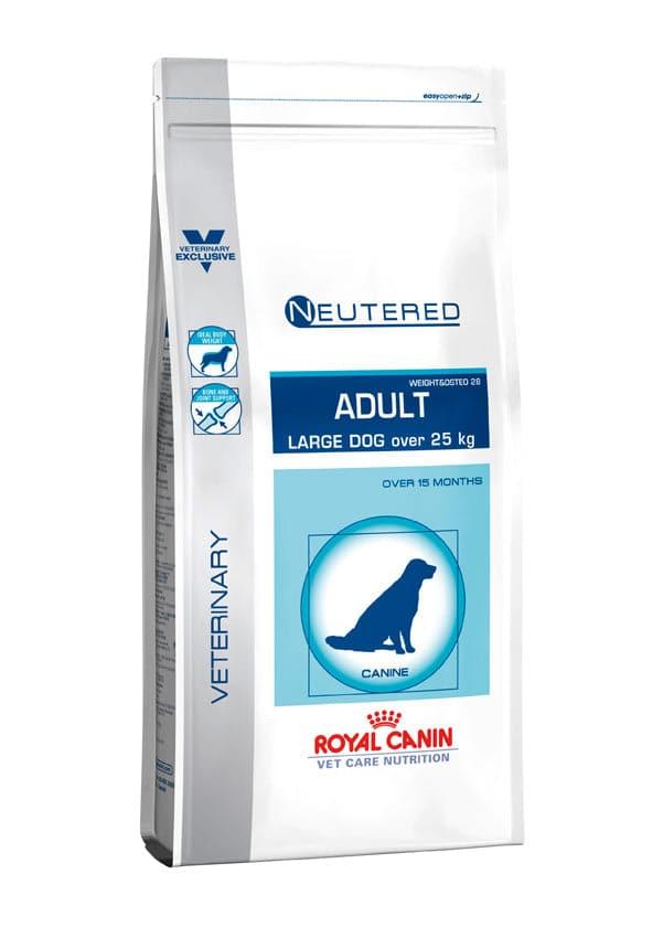 Neutered Adult Large Dog - Royal Canin Veterinary Care Nutrition - Alter:Adult, Futterart:Trocken, Geschmack:Huhn, Grösse:26-44kg, Grösse:über45kg, Kastriert:ja, Tierart:Hund - Marigin AG Onlineshop für Tierbedarf