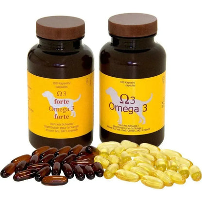 Omega 3 Kapseln - Omega-3 - Marigin AG Onlineshop für Tierbedarf Omega 3 Kapseln - forte Ergänzungsfuttermittel