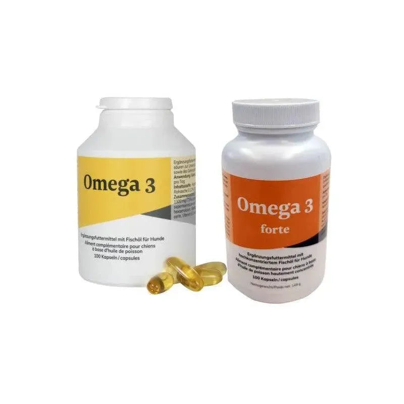 Omega 3 Kapseln - Omega-3 - Marigin AG Onlineshop für Tierbedarf Omega 3 Kapseln - forte Ergänzungsfuttermittel