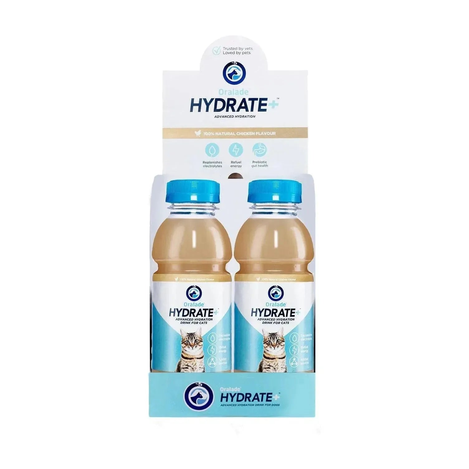 Oralade Hydrate+ Cat - Macahl Animal Health - Marigin AG Onlineshop für Tierbedarf Oralade Hydrate+ Cat - Katze / 6 x 330ml Ergänzungsfuttermittel