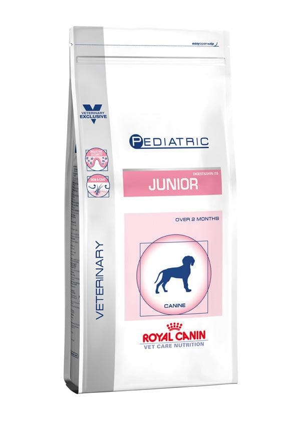 Pediatric Junior Dog - Royal Canin Veterinary Care Nutrition - Alter:Welpen, Futterart:Trocken, Geschmack:Huhn, Grösse:11-25kg, Kastriert:nein, Tierart:Hund - Marigin AG Onlineshop für Tierbedarf