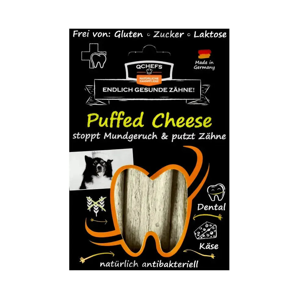 Puffed Cheese - QChefs - Marigin AG Onlineshop für Tierbedarf Puffed Cheese - Default Title Ergänzungsfuttermittel