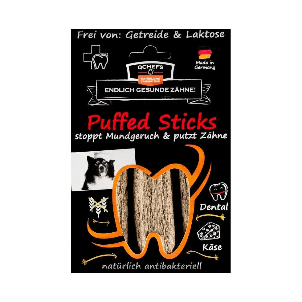 Puffed Sticks - QChefs - Marigin AG Onlineshop für Tierbedarf Puffed Sticks - Default Title Ergänzungsfuttermittel