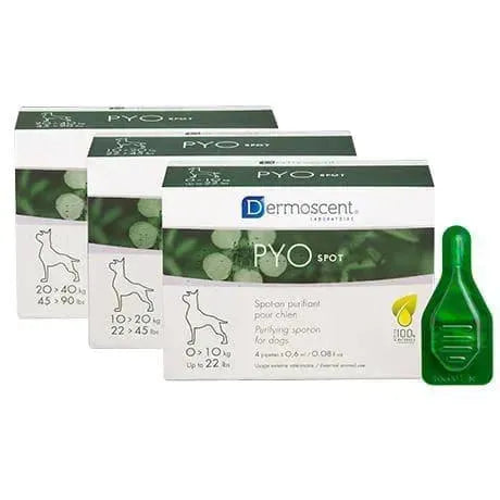 Pyospot Dog - Dermoscent - Marigin AG Onlineshop für Tierbedarf Pyospot Dog - small (-10kg) Pflegeprodukte