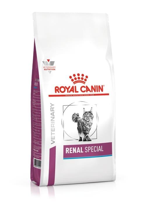 Renal Special Cat - Royal Canin Veterinary Diet - Alter:Adult, Alter:Senior, Erkrankung:Harnwege, Erkrankung:Niere, Futterart:Trocken, Geschmack:Schwein, Tierart:Katze - Marigin AG Onlineshop für Tierbedarf