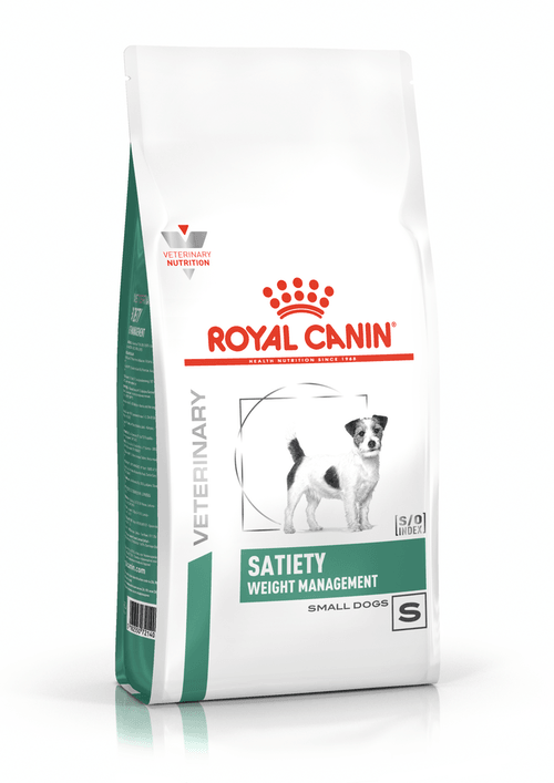 Satiety small Dog - Royal Canin Veterinary Diet - Alter:Adult, Alter:Senior, Erkrankung:Übergewicht, Futterart:Trocken, Geschmack:Huhn, Tierart:Hund - Marigin AG Onlineshop für Tierbedarf