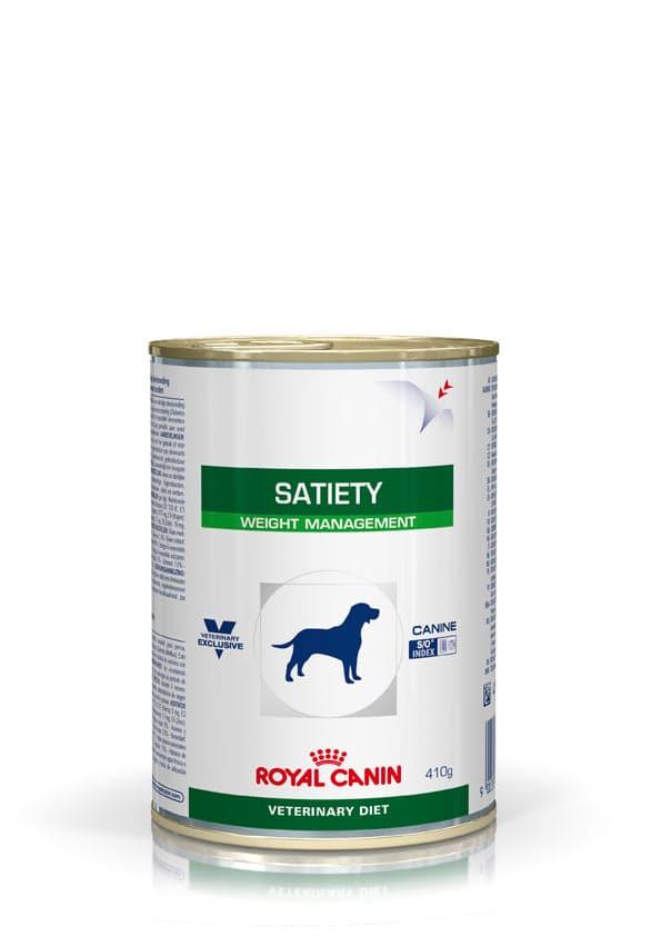 Satiety Weight Management Dog Dosen - Royal Canin Veterinary Diet - Alter:Adult, Alter:Senior, Erkrankung:Übergewicht, Futterart:Nass, Geschmack:Huhn, Tierart:Hund - Marigin AG Onlineshop für Tierbedarf