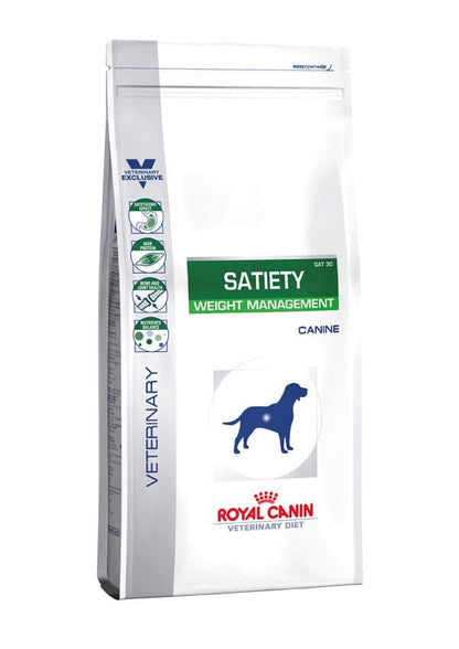 Satiety Weight Management Dog - Royal Canin Veterinary Diet - Alter:Adult, Alter:Senior, Erkrankung:Übergewicht, Futterart:Trocken, Geschmack:Huhn, Tierart:Hund - Marigin AG Onlineshop für Tierbedarf