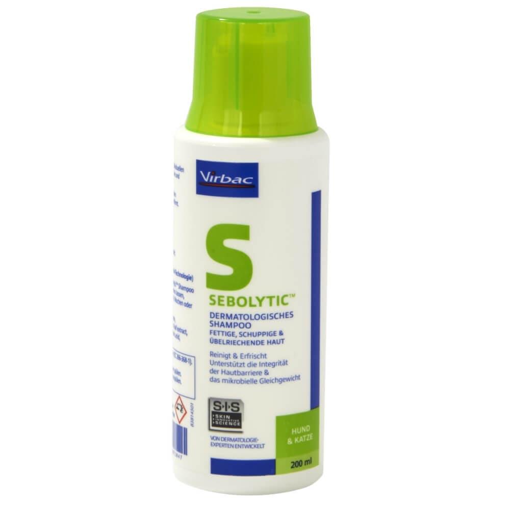 Sebolytic Shampoo - Virbac - Darreichungsform:Shampoo, Pflegeprodukte:Hautpflege/Shampoo, Tierart:Hund, Tierart:Katze - Marigin AG Onlineshop für Tierbedarf