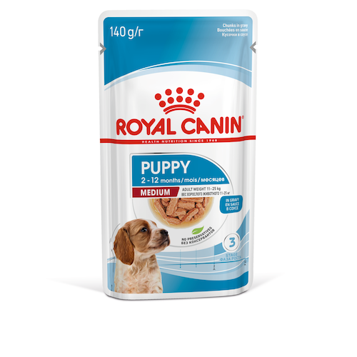 ROYAL CANIN® MEDIUM PUPPY in Gravy Beutel