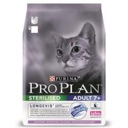 Sterilised Senior Longevis - Purina ProPlan - Alter:Senior, Futterart:Trocken, Geschmack:Truthahn, Kastriert:ja, Kastriert:nein, Tierart:Katze - Marigin AG Onlineshop für Tierbedarf