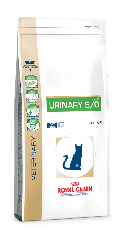 Urinary S/O Cat - Royal Canin Veterinary Diet - Alter:Adult, Alter:Senior, Erkrankung:Harnwege, Futterart:Trocken, Geschmack:Huhn, Hersteller:Royal Canin Veterinary Diet, Tierart:Katze - Marigin AG Onlineshop für Tierbedarf