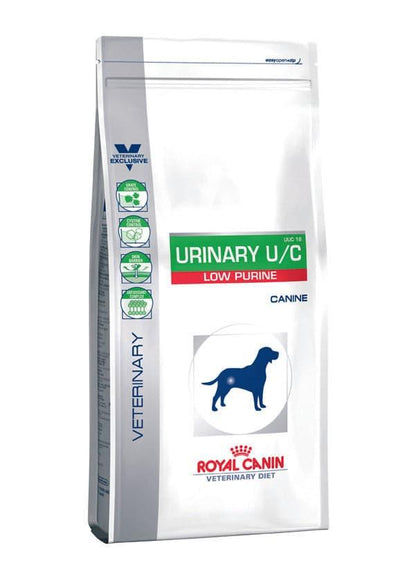 Urinary UC Low Purine Dog - Royal Canin Veterinary Diet - Alter:Adult, Alter:Senior, Erkrankung:Harnwege, Futterart:Trocken, Geschmack:Fisch, Hersteller:Royal Canin Veterinary Diet, Tierart:Hund - Marigin AG Onlineshop für Tierbedarf