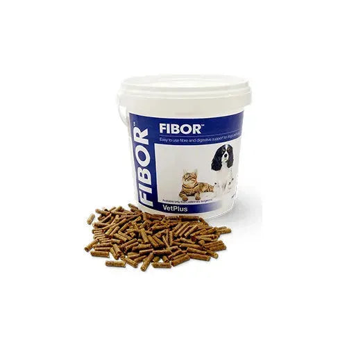 VetPlus Fibor Hund/Katze - Pellets - VetPlus - Marigin AG Onlineshop für Tierbedarf VetPlus Fibor Hund/Katze - Pellets - 500g Ergänzungsfuttermittel