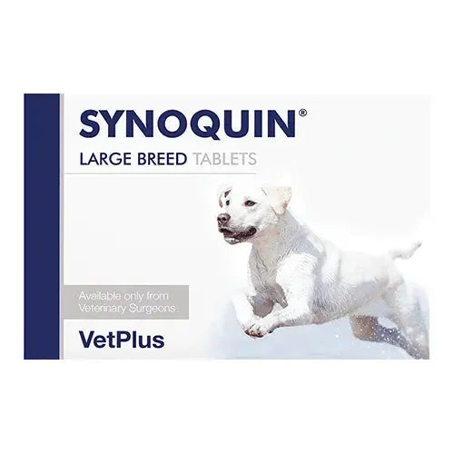 VetPlus Synoquin Hund - Kautablette - VetPlus - Marigin AG Onlineshop für Tierbedarf VetPlus Synoquin Hund - Kautablette - large / 1x30 Tabletten Ergänzungsfuttermittel
