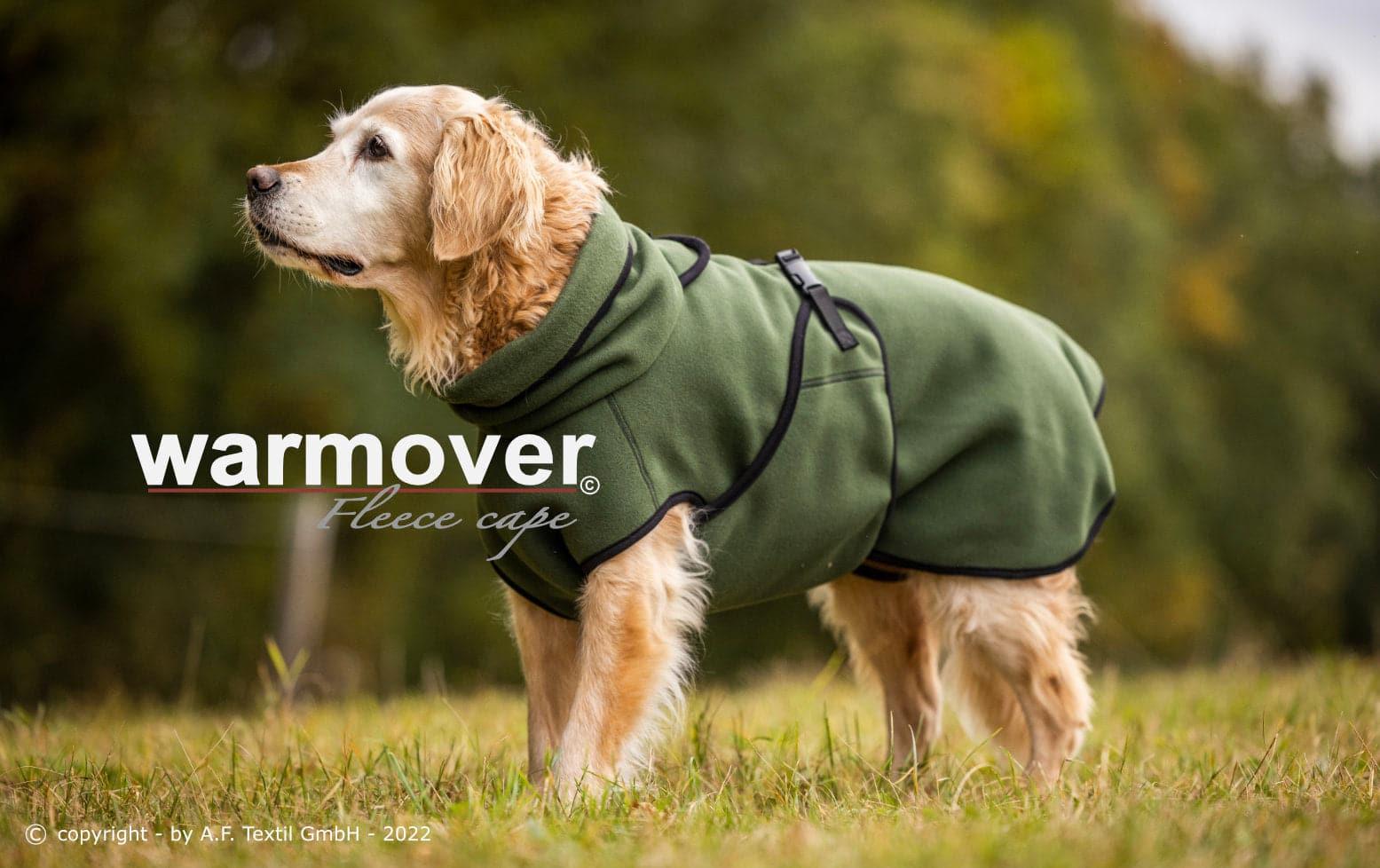 Warmover Fleece Cape - Action Factory - Art:wärmender Mantel, Farbe:rot, Tierart:Hund - Marigin AG Onlineshop für Tierbedarf