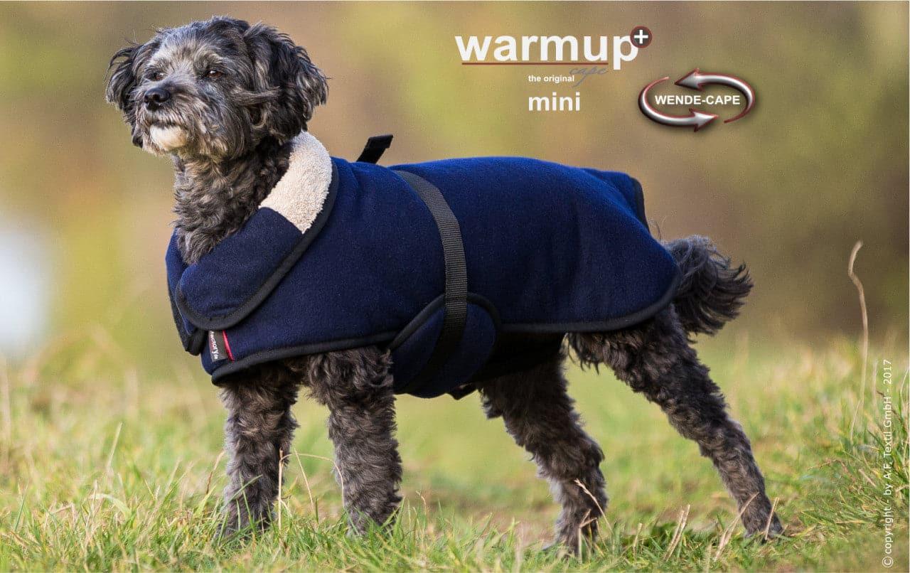 Warmup Cape + Mini - Action Factory - Art:Bademantel, art:wärmender Mantel, Tierart:Hund - Marigin AG Onlineshop für Tierbedarf