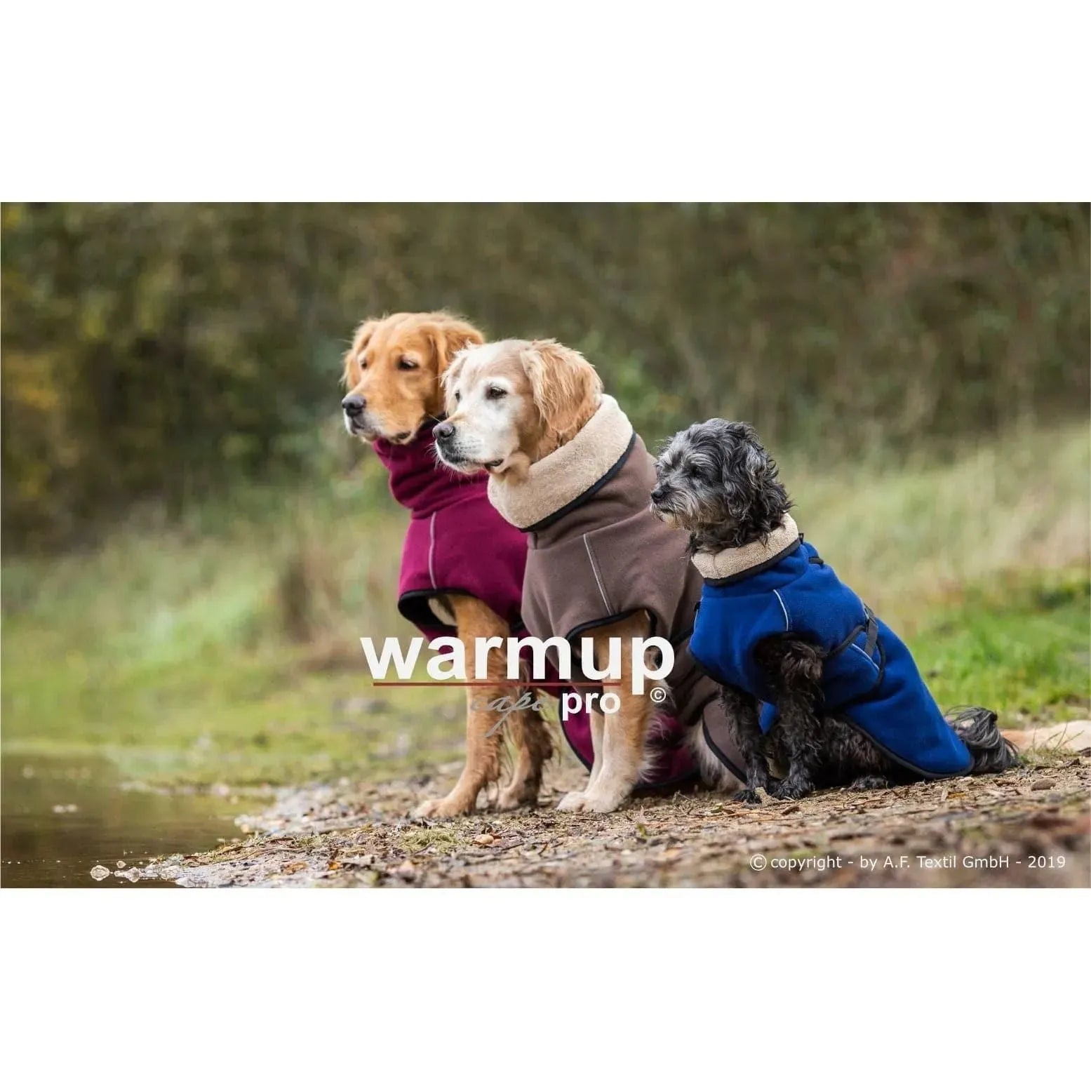 Warmup Cape PRO - Action Factory - Art:wärmender Mantel, Tierart:Hund - Marigin AG Onlineshop für Tierbedarf