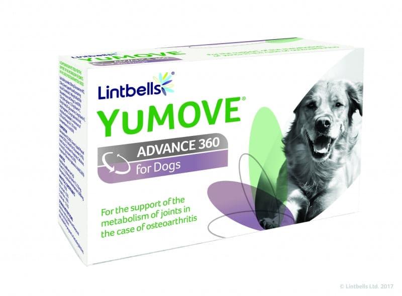 YuMOVE Advance 360 for Dogs - Lintbells - Alter:Adult, Alter:Senior, Ergänzungsfuttermittel:Gelenke, Tierart:Hund - Marigin AG Onlineshop für Tierbedarf