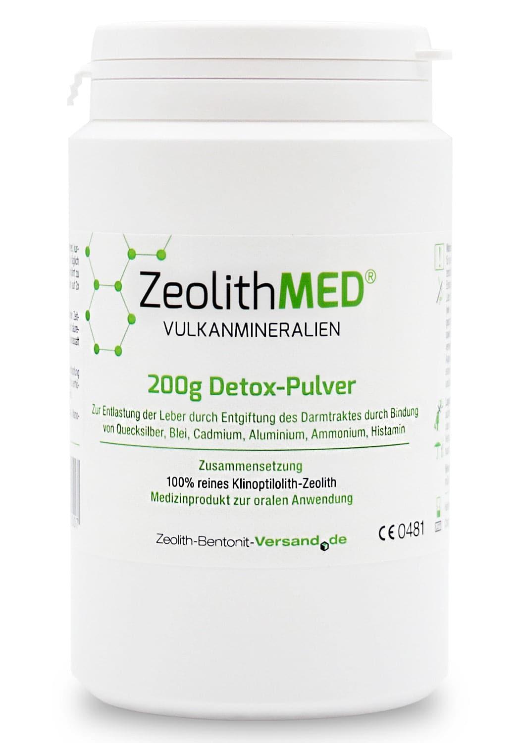 Zeolith MED - Zeloith-Bentonit - Alter:Adult, Darreichungsform:Pulver, Ergänzungsfuttermittel:Verdauung, Tierart:Hund, Tierart:Katze - Marigin AG Onlineshop für Tierbedarf